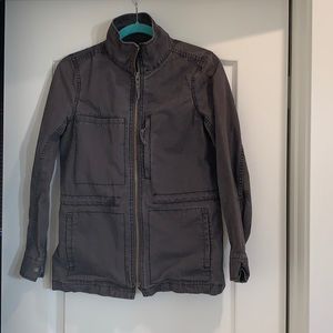 Madewell Cargo Jacket with distressed details